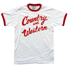 Country & Western Unisex Ringer Tee