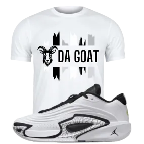 Da Goat T-shirt matches New Release Luka Sneakers