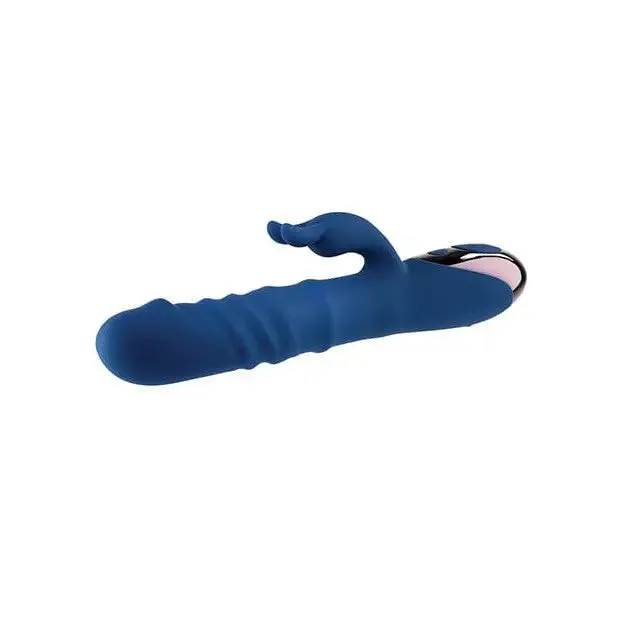 Evolved The Ringer Rechargeable Thrusting Rabbit - Blue