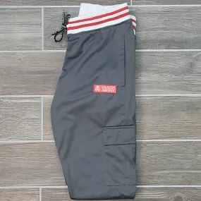 Gray Designer Cargo Sweatpants