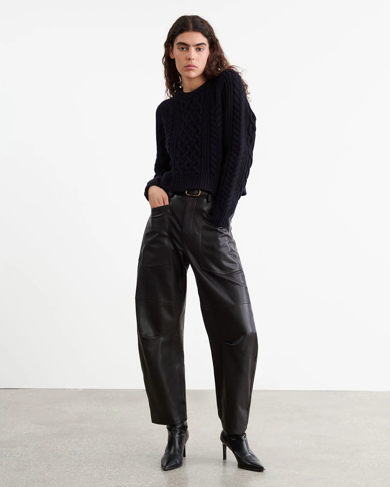 LIMITED EXCLUSIVE | SHON LEATHER PANT