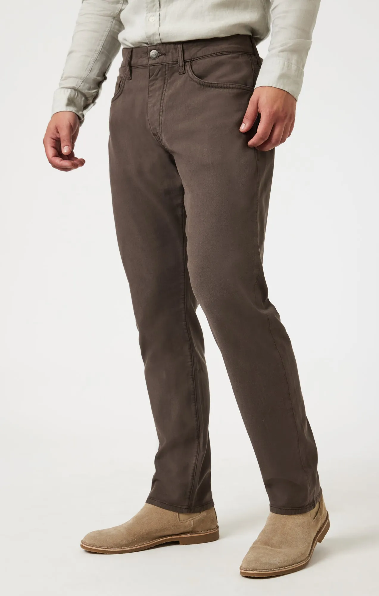 MARCUS SLIM STRAIGHT LEG IN OAK LUXE TWILL