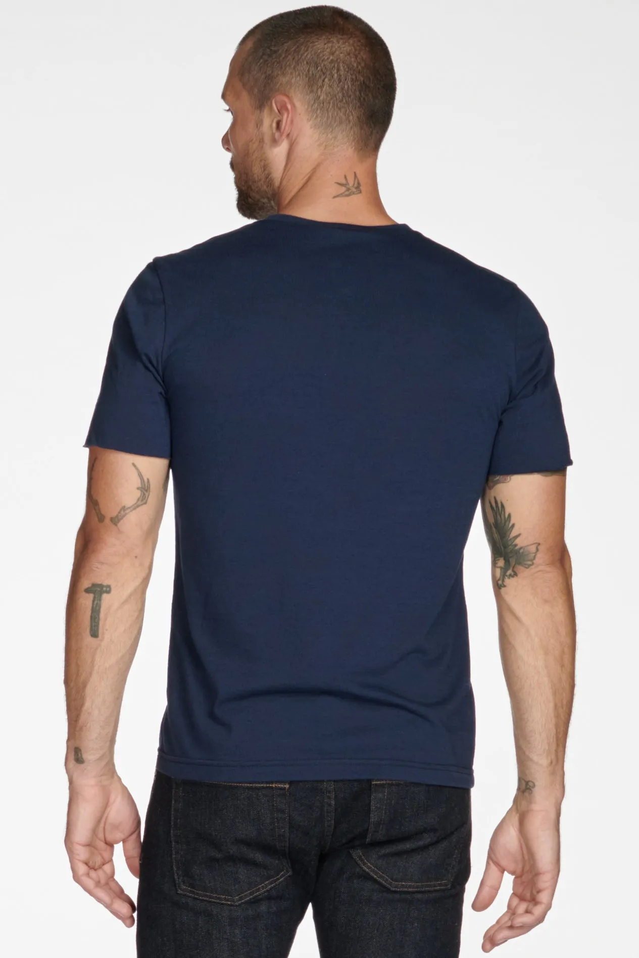 Men's Princeton Wide Pocket V-Neck Tee