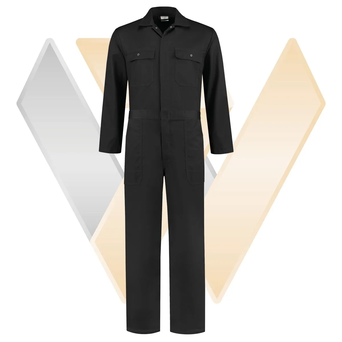 Overall&#x20;Polyester&#x20;&#x2F;&#x20;Cotton&#x20;Geel&#x20;-&#x20;71WorkX&#x20;Wear