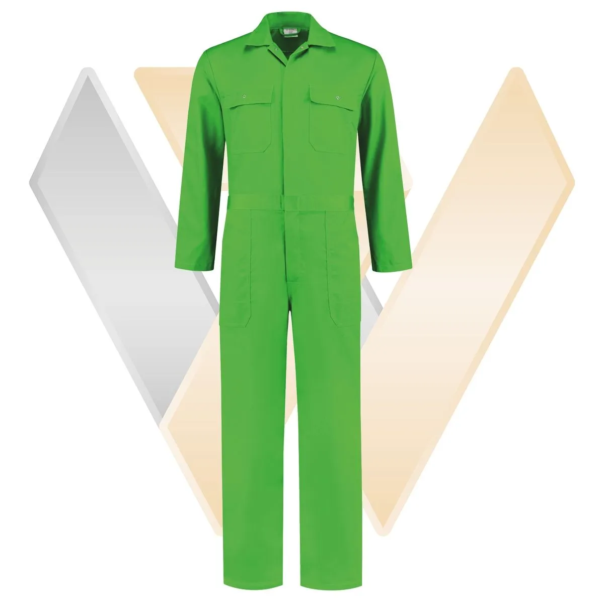 Overall&#x20;Polyester&#x20;&#x2F;&#x20;Cotton&#x20;Geel&#x20;-&#x20;71WorkX&#x20;Wear