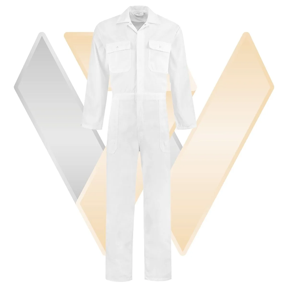 Overall&#x20;Polyester&#x20;&#x2F;&#x20;Cotton&#x20;Geel&#x20;-&#x20;71WorkX&#x20;Wear