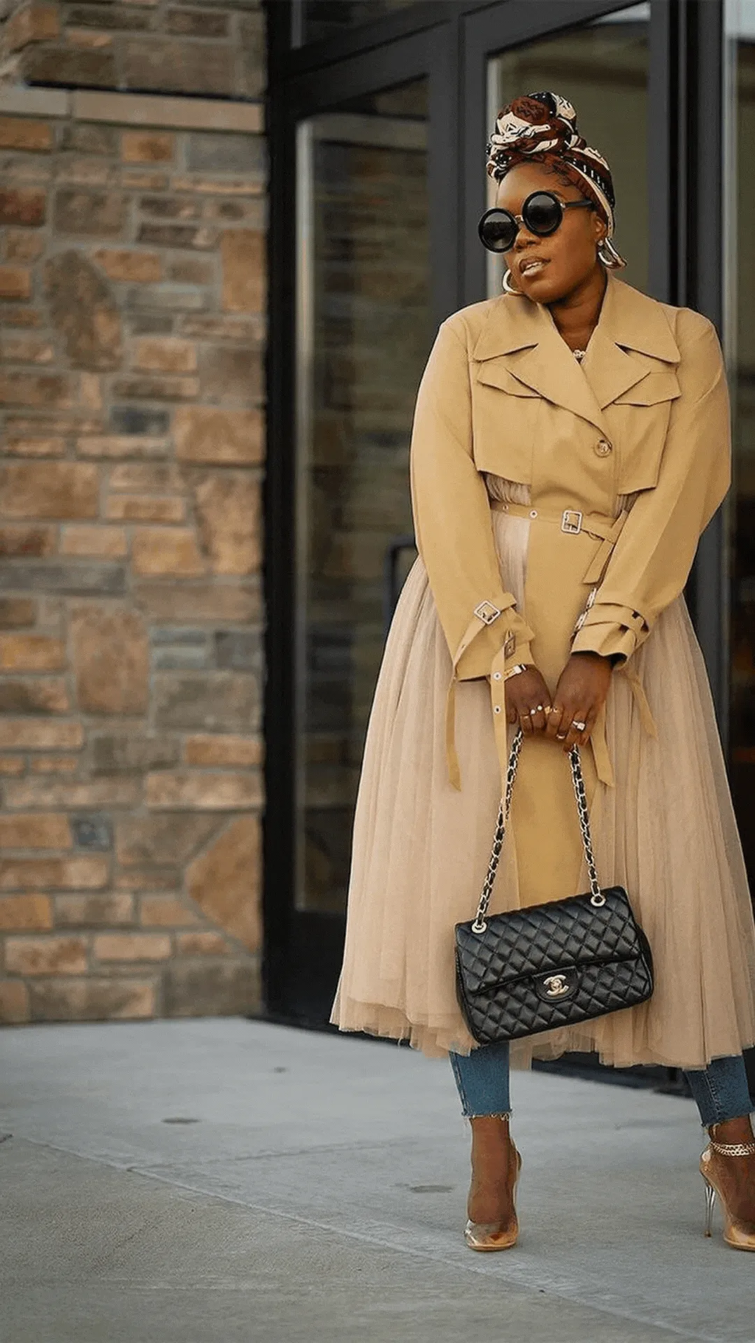 Pre Order:  Tulle Trench Coat