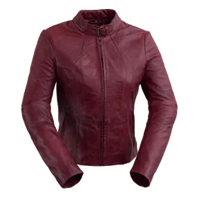 Rexie Womens Fashion Leather Jacket