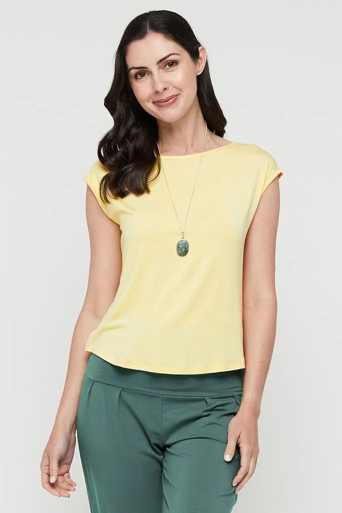 Spade Bamboo Tee - Limoncello