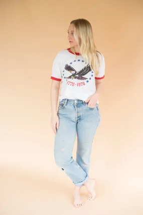 Vintage 1970s Ringer Tee