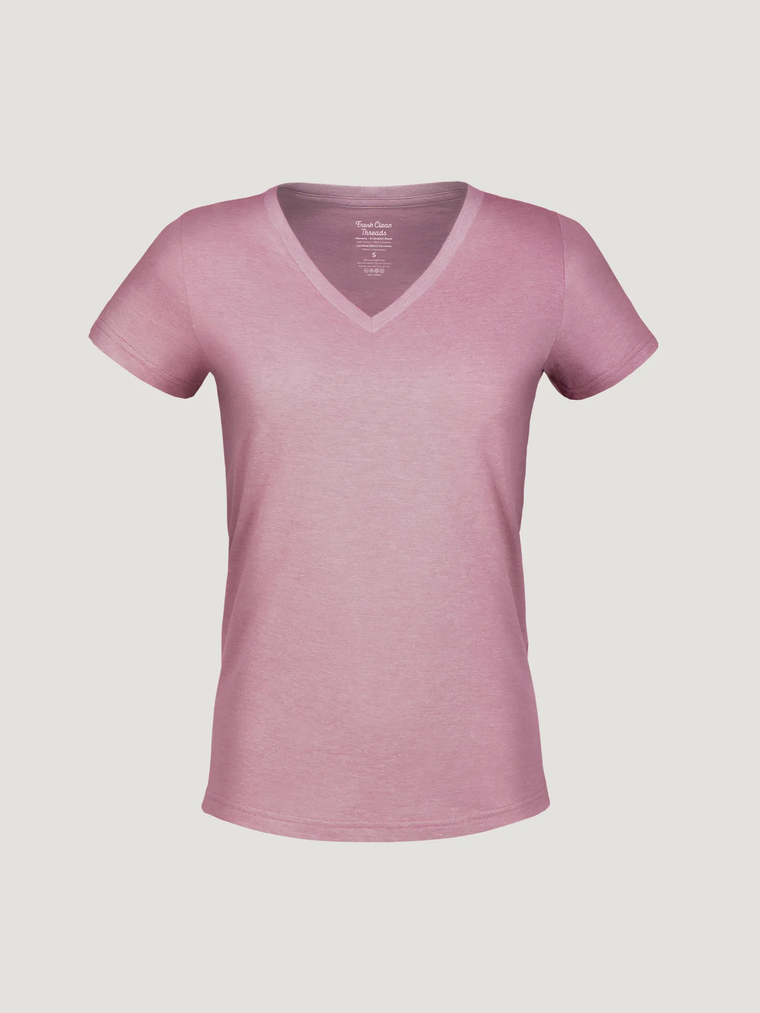 Women's Chalk Pink V-Neck