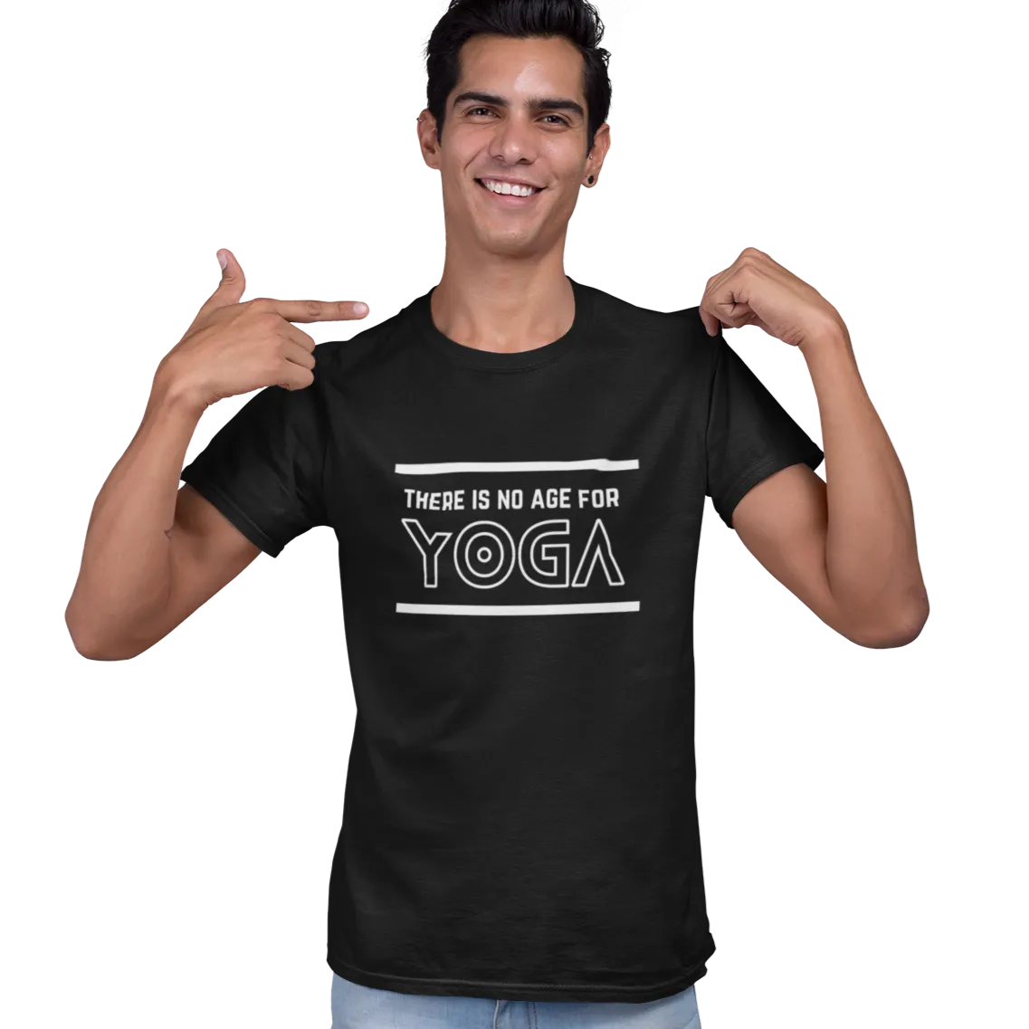 Yoga Day Quote Men's T Shirt D25