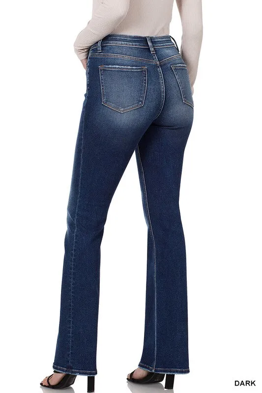 ZE250 - MID RISE BOOTCUT JEANS